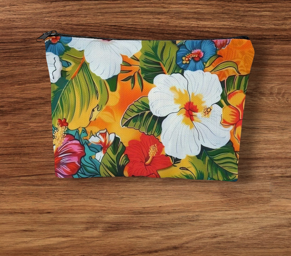 Bolsa para maquillaje Floral 💐