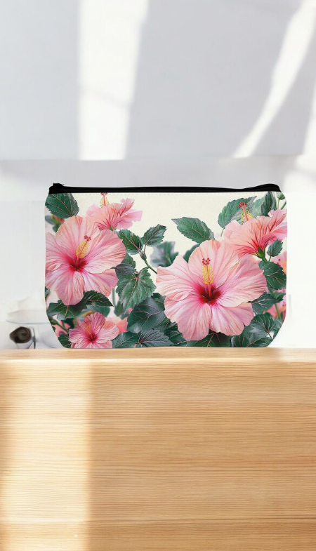 Bolsa Para Maquillaje Floral 💐